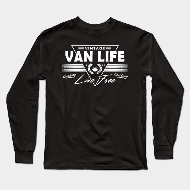 Van Life Long Sleeve T-Shirt by Tshirt Samurai